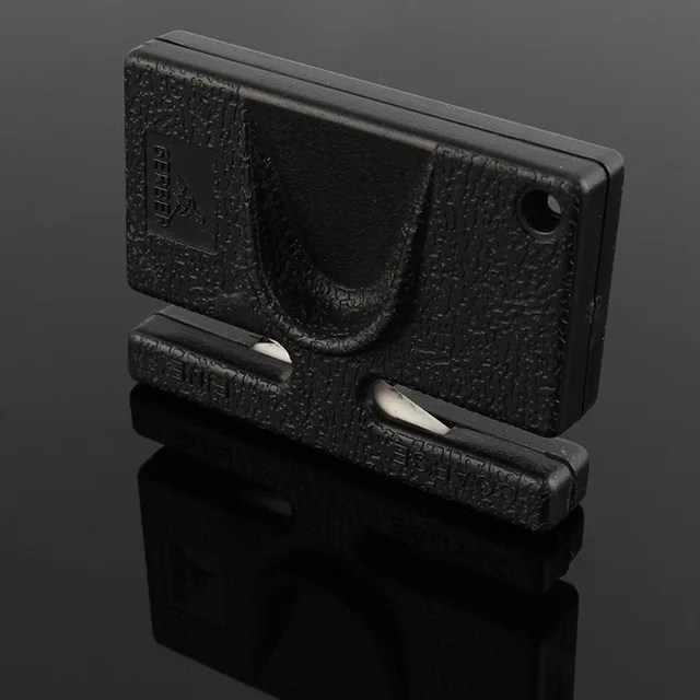 B Sharpener DuoClang " походный Охотничий Тактический нож для выживания из черного дерева с ручкой карманные ножи с зажимом сзади - Цвет: B Sharpener