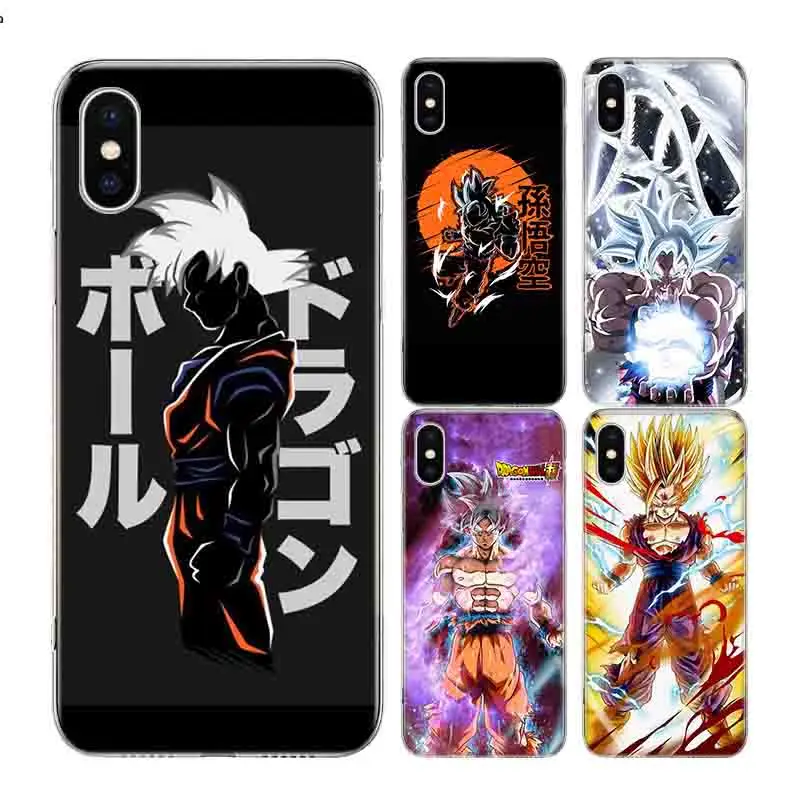 Dragon Ball Super Z Son Gok Frosted Fundas Heart Case For Apple iPhone 11 Pro Max7 8 6 6S Plus + X XS MAX XR SE 5S 5 Cover Coque |