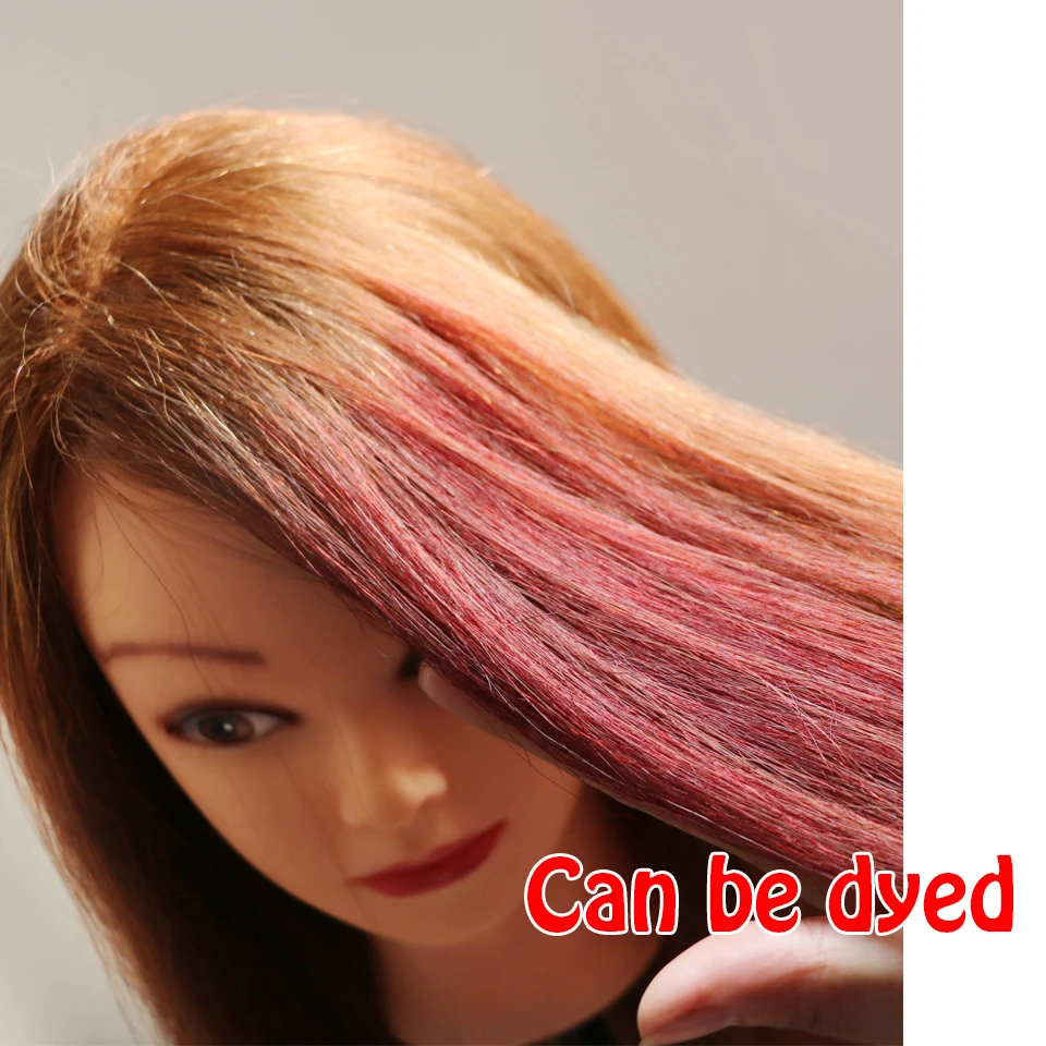 natural hair doll head