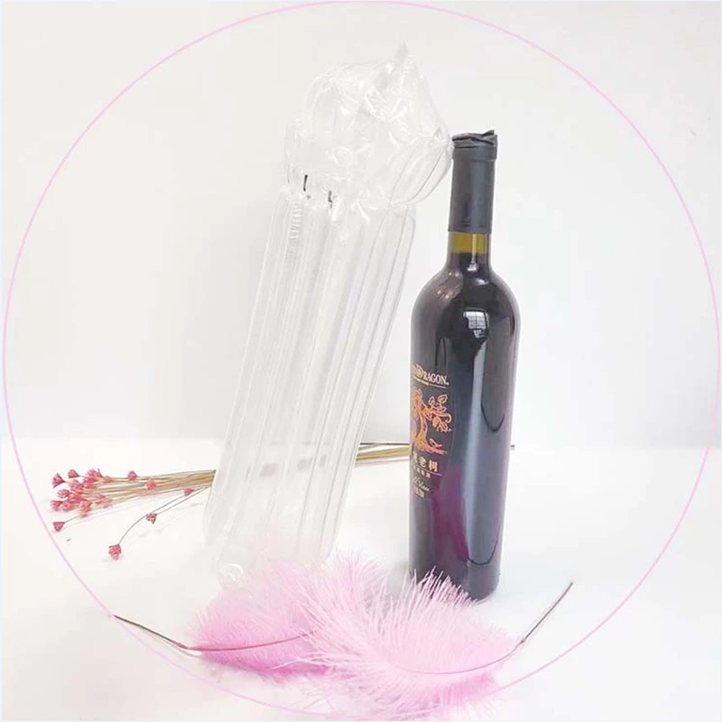 Protección de columna de aire para inflable de vidrio, amortiguador de aire, protector relleno, bolsa de para botella de vino, 100 de botellas de vino| - AliExpress
