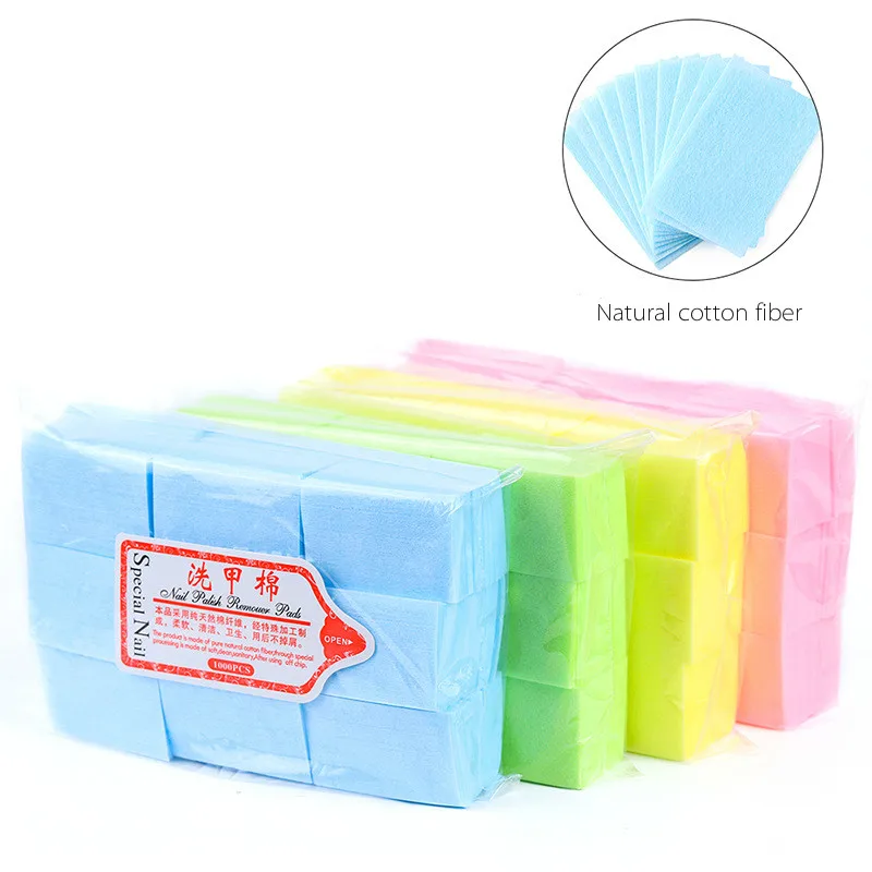 Nail Polish Remover 600PCS Gel Nail Polish Remover Nail Wipes Cotton 4 Colors for Professional Soak Off Gel Polish Remover Acrylic nail polish remover wipes,nail gel remover,nail polish remover