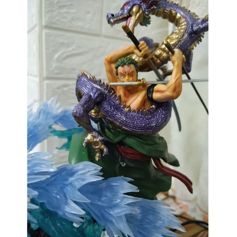 Одна деталь соломенная шляпа Пираты Roronoa Zoro боевые сцены смолы фигурка Коллекция Модель игрушки X3731