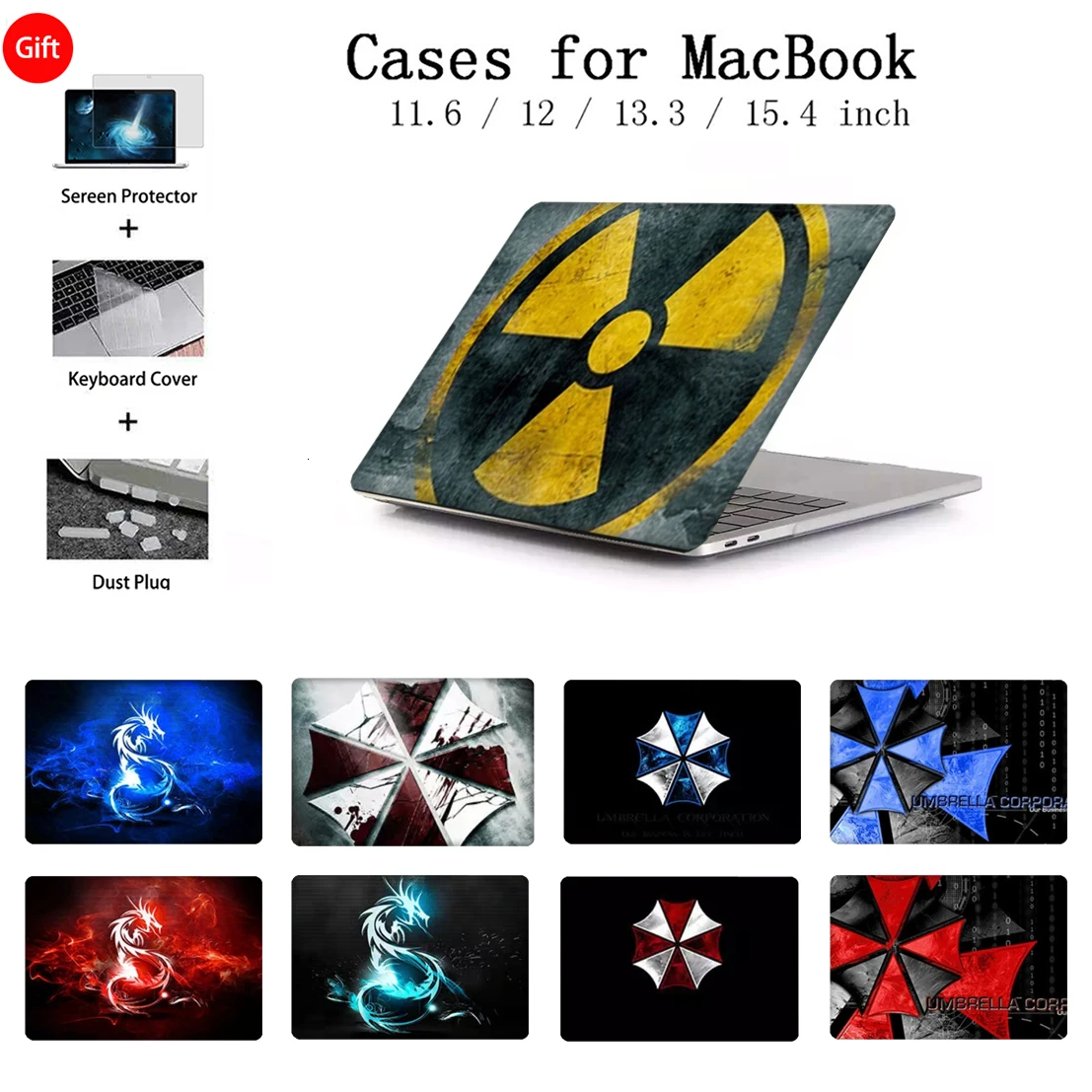 

Laptop Case Notebook Cover For Apple MacBook Air 13 2019 A1932/ air 13 A1466 Pro 13.3 15 Touch Bar A2159 A1932 Keyboard Cover