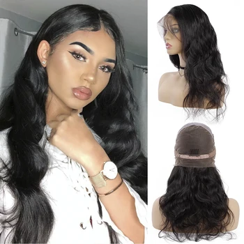 

MALAIKA Body Wave Full Lace Human Hair Wigs With Baby Hair Pre Plucked Brazilian Full Lace Wigs For Black Women