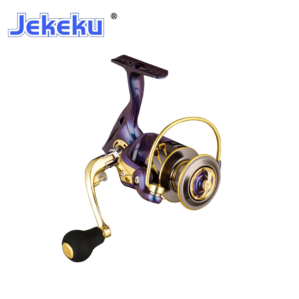 JEKEKU NEW Spinning Reel Carp for Saltwater Colorful All Metal Fishing RY1000-6000 Vessel 4+1 BB 5.2:1 Spool | Спорт и развлечения