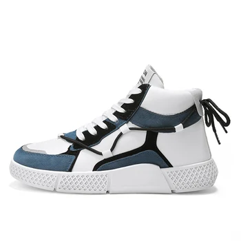 

2020 spring and autumn new high-top sneakers men's casual sneakers increase breathable trendy shoes