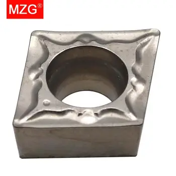 

MZG CCMT060202 GP ZN60 Turning Boring Cutting CNC Carbide Cermet Inserts for Steel Processing SCLC Toolholder