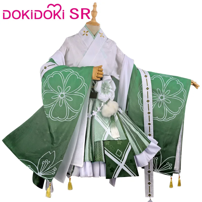 DokiDoki-SR аниме My Hero Academia Косплей Boku No Asui Tsuyu косплей костюм для женщин кимоно |