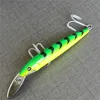 SWOLFY 4PCS /LOT Metal tongue minnow fishing lure 32.5g/130mm big minnow Trolling Tuna Fishing Lures 3D eys Artificial Baits ► Photo 3/6