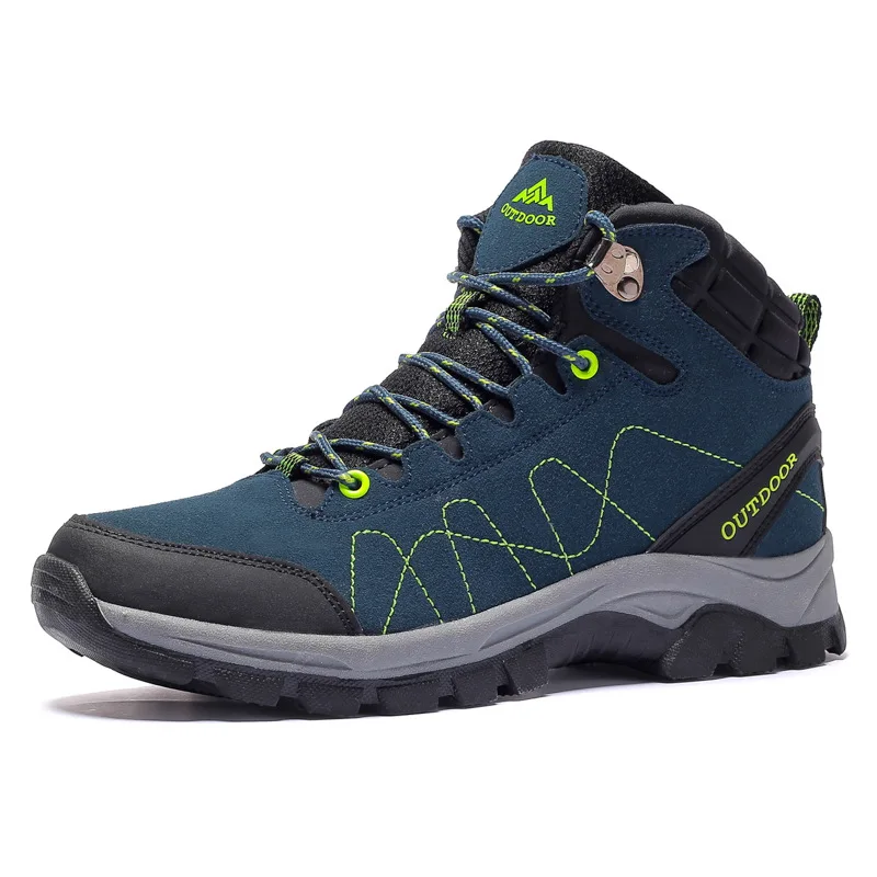 

20.18 Million Yongda Autumn And Winter New Style Outdoor Couples Hiking Shoes Women's Hight-top Warm plus Velvet Men Hiking Athl
