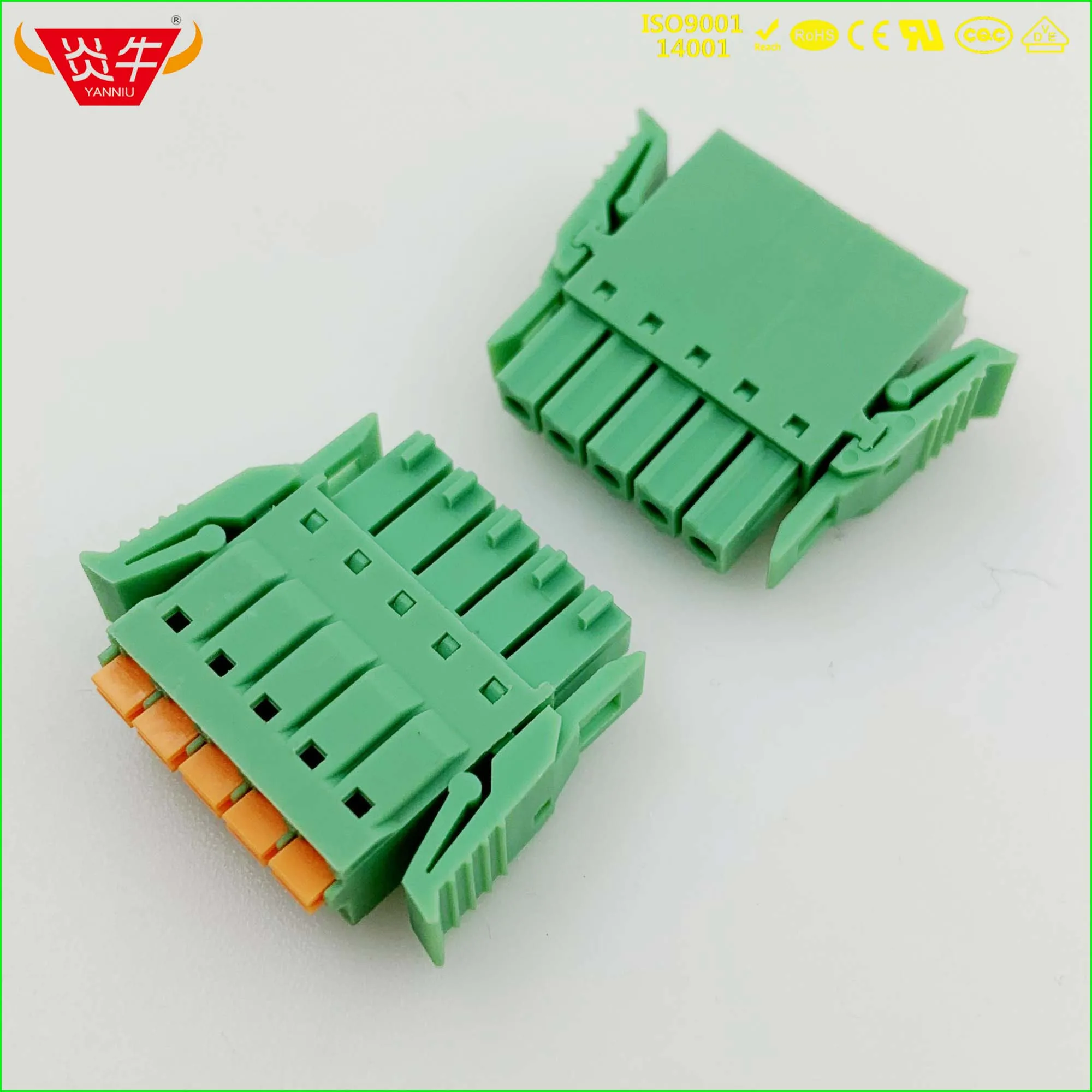Blocks 12 Pcb Plug-in Blocos Terminais 15 Edgkng 3.81mm 2pin F12pin Fmc – 2-st-3 81-rf Phoenix Contato Degson Kf2edgkng 3.81 2 p