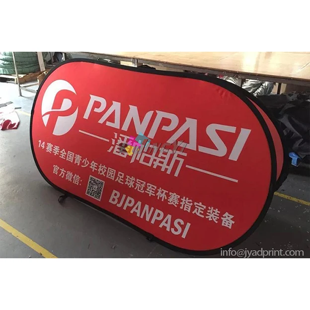 Portable Folding Pop up A-Frame Outdoor Event Display Flag Banner (140X70CM) | Дом и сад