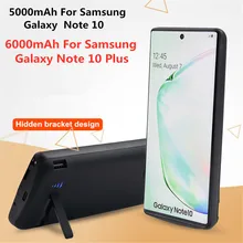 6000mAh Ultra Slim Backup Power Bank Cases For Samsung Note 10 Power Case External Battery Cases for Samsung Galaxy Note 10 Plus
