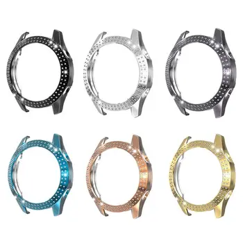 

Shiny Artificial Diamond Hard PC Case Full Screen Protection Cover for Hua-wei Watch GT2 46mm Accessories