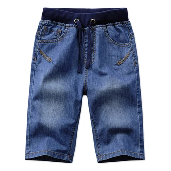 

Kids Boys Denim Shorts New 2020 Summer Brand Design Children Jeans Shorts Casual Solid Soft shorts enfants for boy 3-14 Years