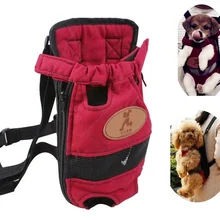 Рюкзак-переноска для собак, кошек, собак, Брезентовая Передняя сумка