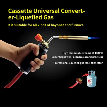 

Gas Adapter Camping Cookware Outdoor Flame Gun Accessories Flame Gun Adapter Blow Torch Adapter Outdoor Flame Gun Accessories