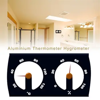 

2019 New Thermometer Hygrometer Thermograph Humidity Meter Hydrothermograph For Sauna Room Inductive Pointer Indoor Outdoor Use