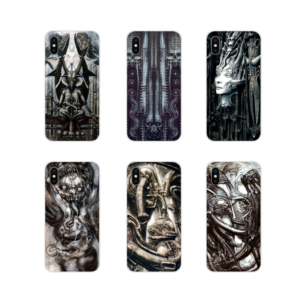 Аксессуары чехлы для телефонов Hr Giger Apple iPhone X XR XS 11Pro MAX 4S 5C SE 6S 7 8 Plus ipod touch 5 6 |