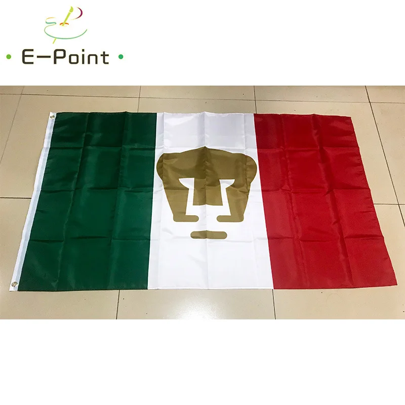 Мексика Liga Pumas UNAM Mexiko 3ft* 5ft(90*150 см) размер рождественские украшения для домашнего флага баннер подарки