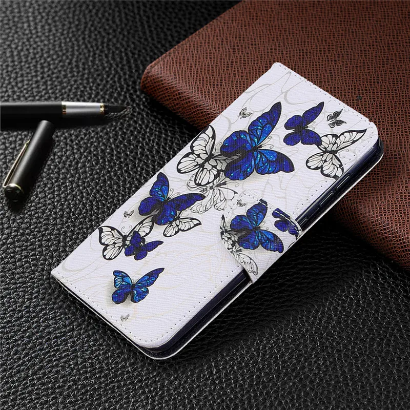 Leather Magnetic Flip Wallet Phone Case Cover - Premium  with Card Slots and Stand