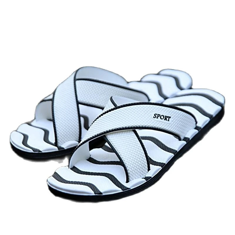 ZZFABER Chanclas EVA para hombre, sandalias para la ducha de arena, zapatos de playa antideslizantes para exteriores, zapatos de agua para nadar, Verano|Zapatillas| - AliExpress