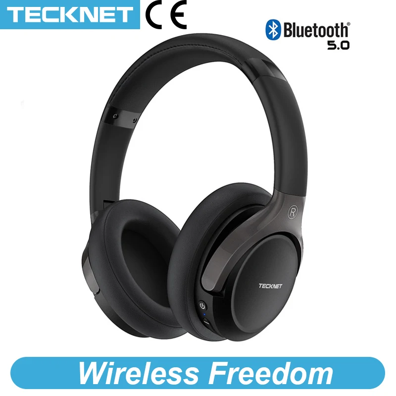 Беспроводные складные наушники TeckNet с шумоподавлением Bluetooth 5 0 16 часов работы Hifi