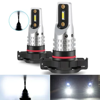 

2x H16 5202 Car Fog Lamp PSX24W LED Auto Bulb Fog light for Hyundai Tucson 2017 Creta Kona IX35 Solaris Accent I30 Elantra