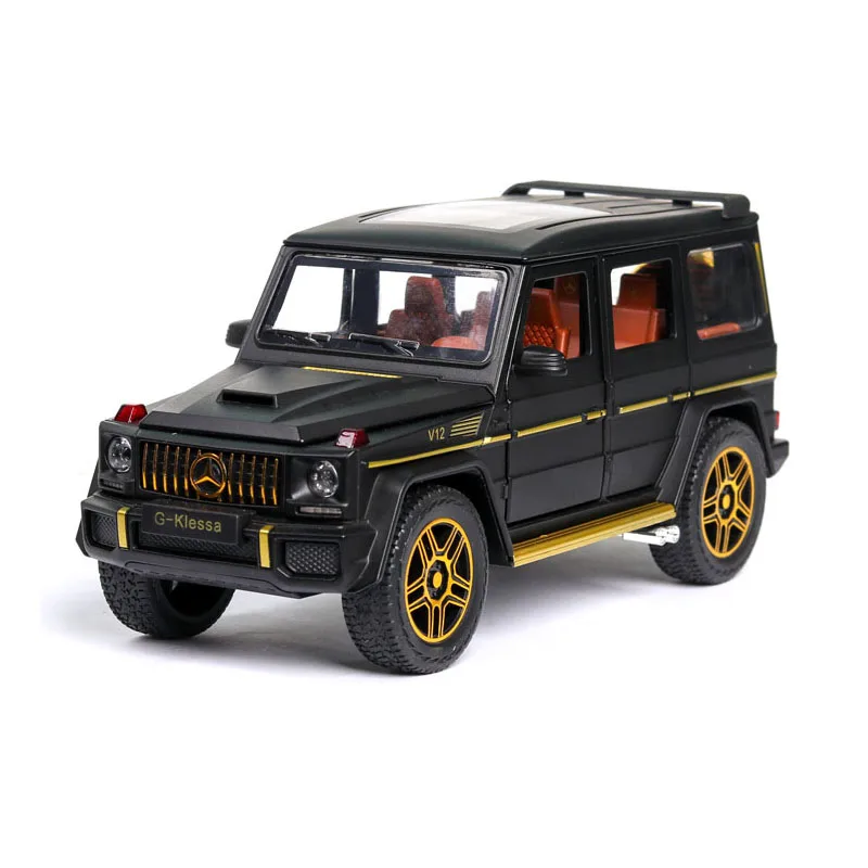 1:24 mercedes benz g63 модель автомобиля металлический автомобиль литой автомобиль детские игрушки подарок коллекционные вещи