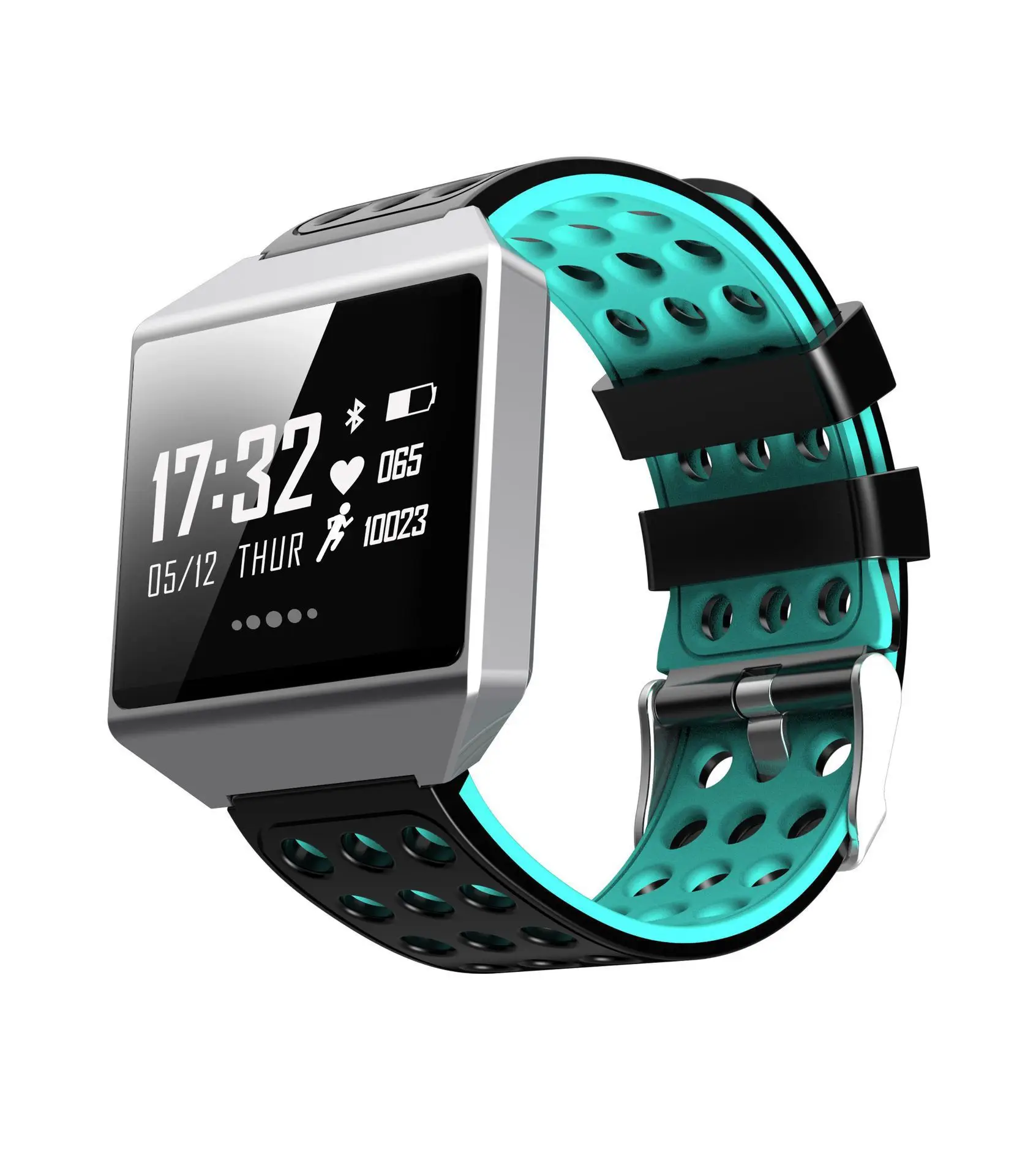 

Dual-color Sports Intelligent Bluetooth Bracelet Bluetooth Heart Rate Blood Pressure Sleep Monitoring Multiple Sports Mode Watch