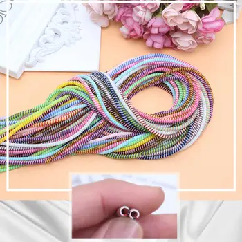 

1.4m Elastic Flexible Retractable Data Cable Protection Rope For IPhone Android USB Data Line Cover