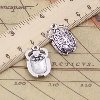 

12pcs Charms Insect Hexapod Bug 25x16mm Tibetan Silver Color Pendants Crafts Making Findings Handmade Antique DIY Jewelry