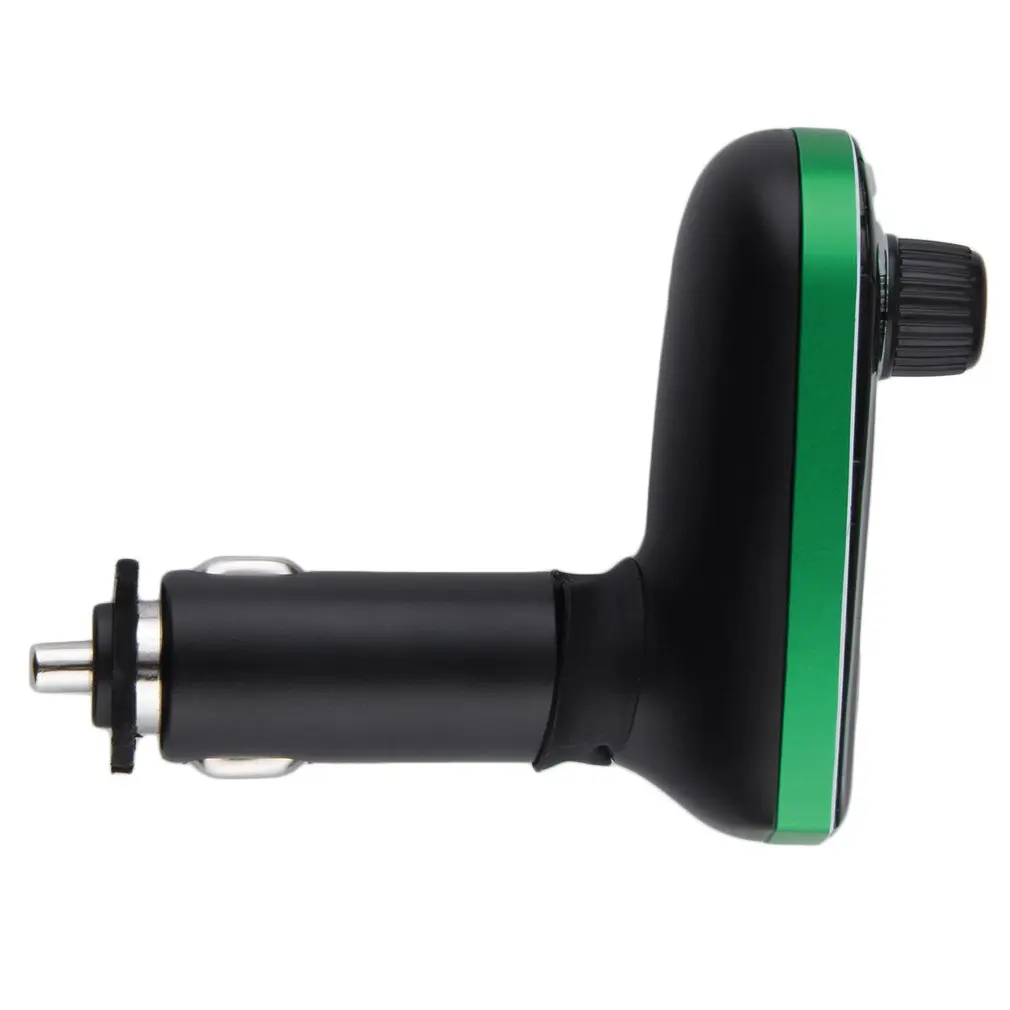Портативный fm-передатчик Bluetooth модуляторы FM автомобильный аудио MP3 плеер USB выход беспроводной автомобильный комплект зарядное устройство синий Высокое качество