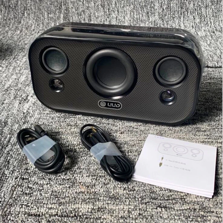 High fidelity wireless subwoofer bluetooth speaker portable bass bar Boombox home desktop computer party box audio syste | Электроника