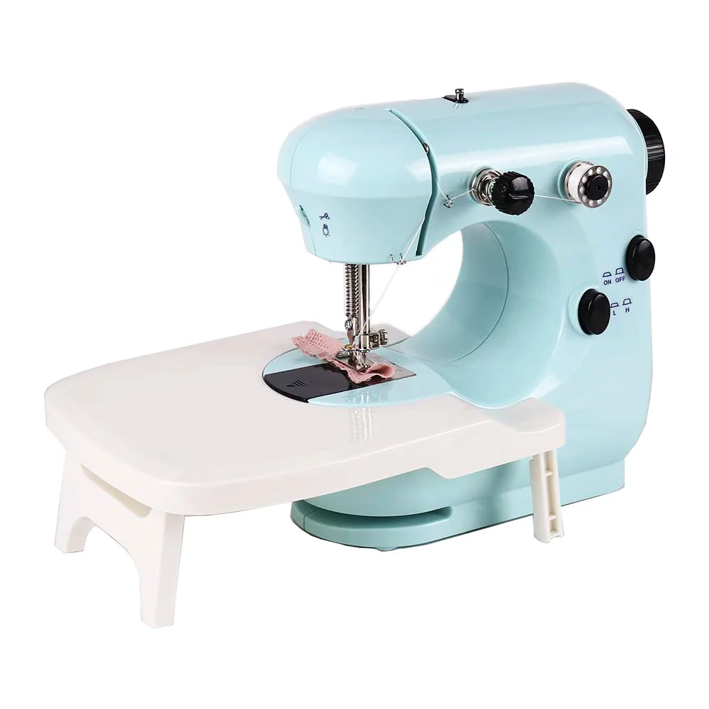 Smartek Mini Red Portable Sewing Machine With Pedal