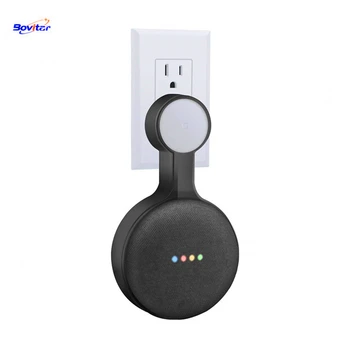 

5PCS New Outlet Wall Mount Holder Cord Bracket For Google Home Mini Voice Assistant Plug In Kitchen Bedroom Portable Audio Stand