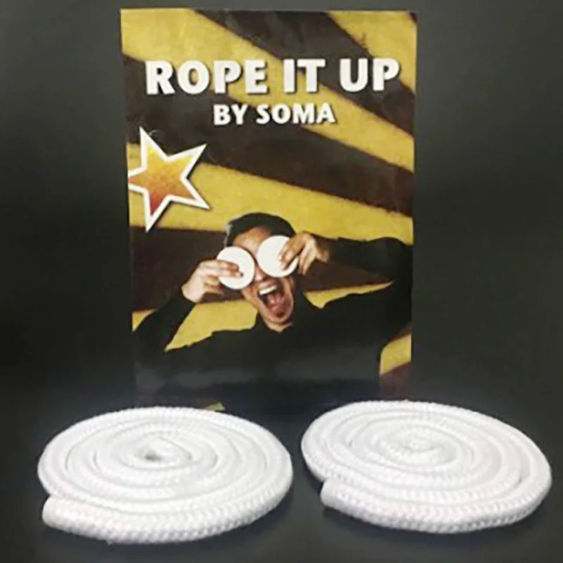 

Rope It Up by Soma Magic Tricks Long Short Rope Illusions Magia Magician Stage Gimmicks Accessories Mentalism Props Funny Show
