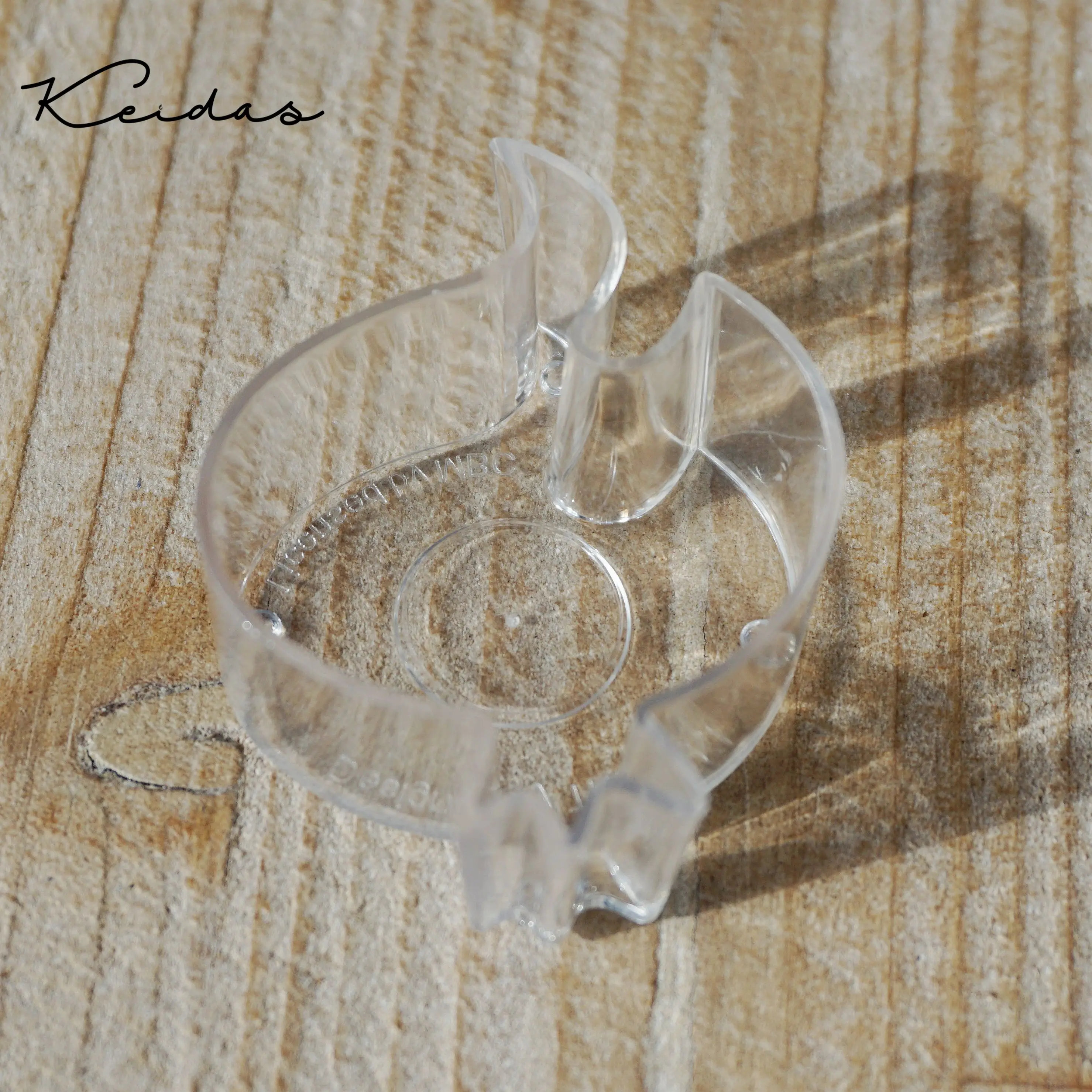 High Transparent Flame Shape Plastic Candle Containers for DIY Wedding Candle Making 20PCS