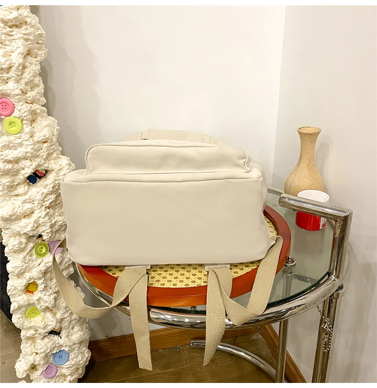 NEW Backpack Double Zipper Women Waterproof Korean Style cheap Schoolbag Female College Student Laptop backpack Women's backpack