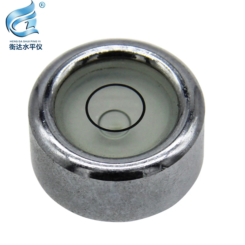 

Metal round level bubble with nut level high precision level bead