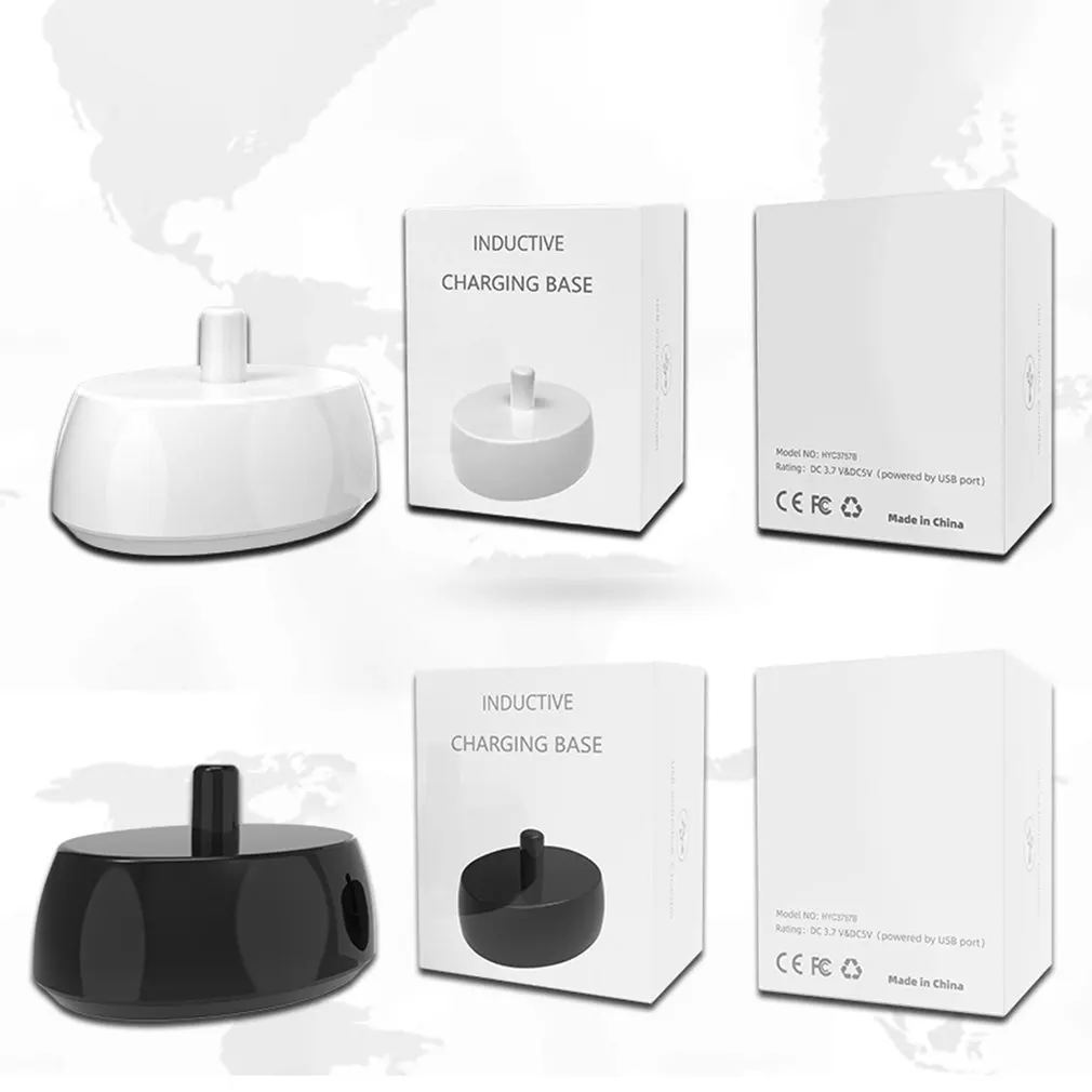 USB Replacement Electric Toothbrush Charger Model 3757 Suitable For Braun Oral-b Toothbrush Wireless Charging Cradle USB Replacement Electric Toothbrush Charger Model 3757 Suitable For Braun Oral-b Toothbrush Wireless Charging Cradle