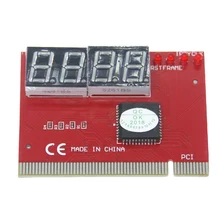 Компьютер PC 4 цифры диагностический анализатор карты тестер материнской платы светодиодный 4-разрядный диагностический компьютер анализатор Тесты