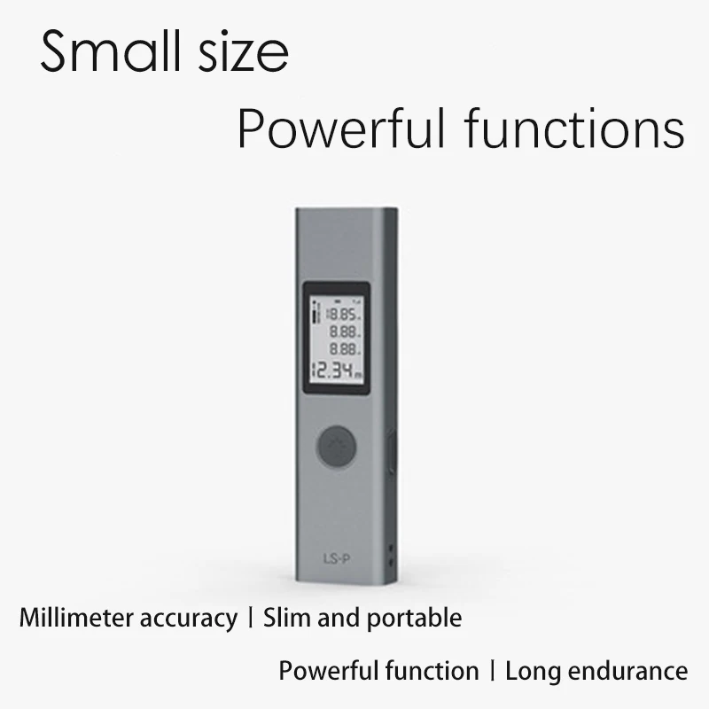 

DUKA Laser Range Finder 25/40m LS-P/LS-1S/LS-5 Portable USB Charger High Precision Measurement Laser Range Finder