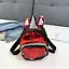Красный Einhorn рюкзак Schulrucksack фюр мядчэнь подростковый шульташ фюр Киндер - Цвет: Красный