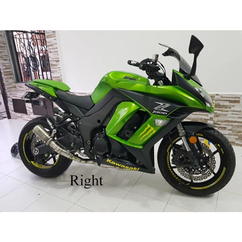 Для Kawasaki 2010-2019 Z1000 выхлопная система труба мотоцикл средняя труба соединительная трубка левый и правый скутер модифицированный скольжения