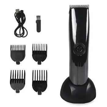 

Professional Haircut Set USB Charging Hair Clipper Kit With Guide Comb And Cleaning Brush And Other Accessories For Adults Kids