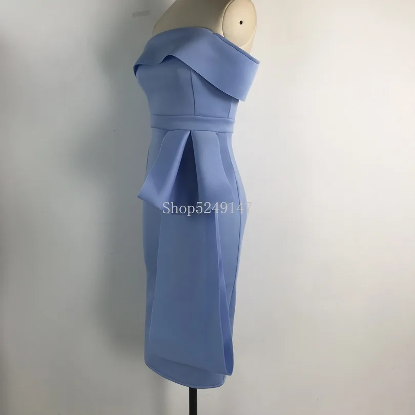 Для женщин Bodycon платье тонкое платье с открытыми плечами, пикантные туфли-лодочки для свиданий, вечеринок, праздника вечерние Клубные ужин элегантное обтягивающее с низким вырезом на спине вечернее Обтягивающее Платье-туника