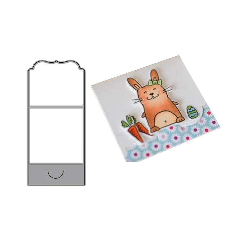 

JC Metal Cutting Dies for Scrapbooking Dies Cut Craft Stencil Greeting Card Frame Handmade Paper Make Model Template Decoration