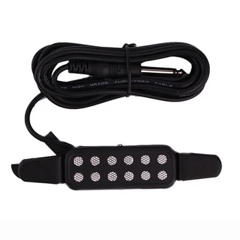 

KQ-3 Clip-on Acoustic Guitar Pickup Amplifier Speaker Sound 12 Hole Black