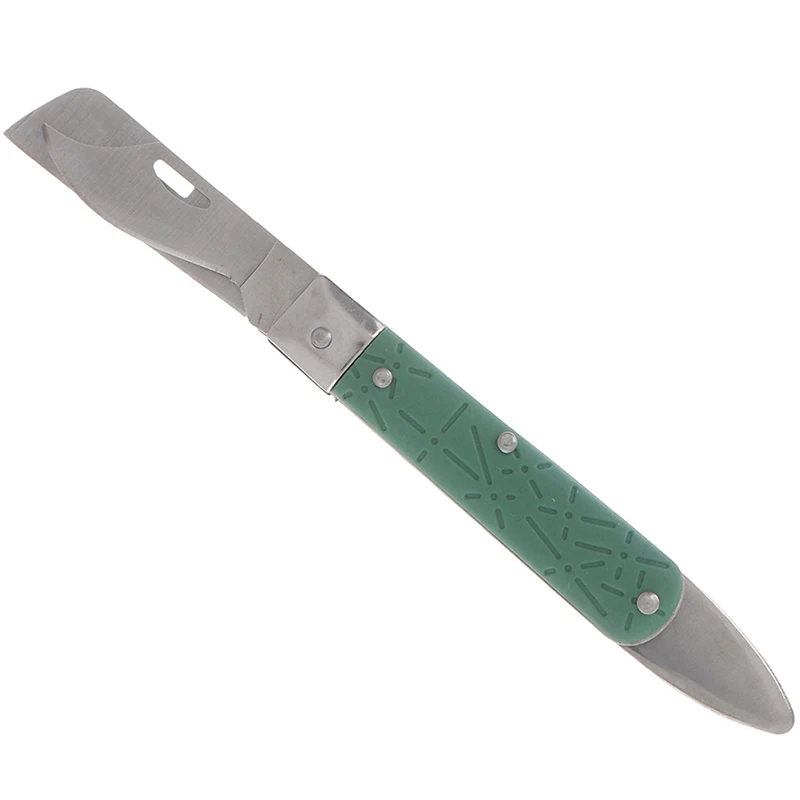 1PC HUXUAN Foldable Grafting Garden High Carbon Steel Knife With Ergonomic Handle Tree Tools 18X1.6cm